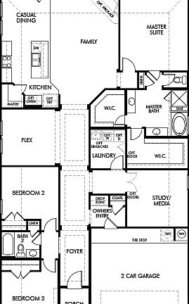The Holly 4004 Plan The Reserve At Sienna San Antonio Tx
