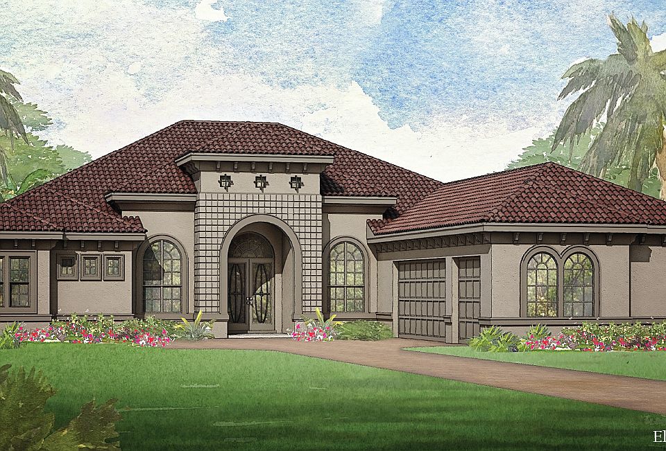 Villa Serena Plan Toscana Isles Emerald Homes Nokomis Fl 34275