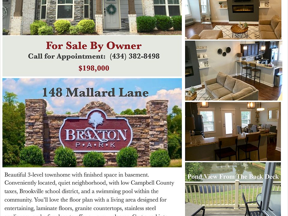 148 Mallard Ln Lynchburg Va 24502 Zillow