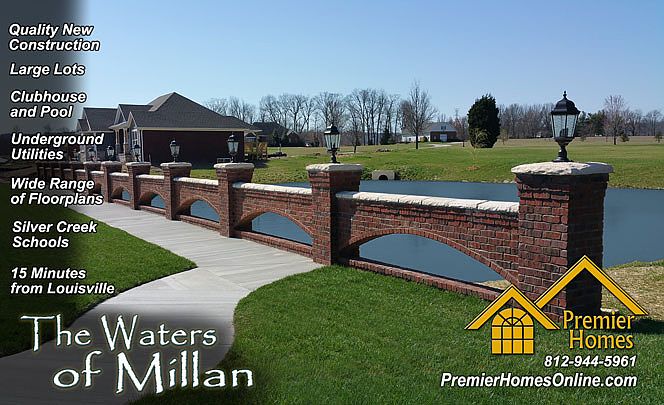 The Waters Of Millan By Premier Homes Of Southern Indiana In Sellersburg In Zillow