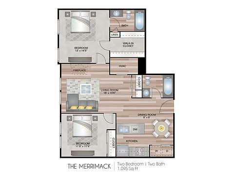 Residences at Tewksbury Commons Apartment Rentals - Tewksbury, MA