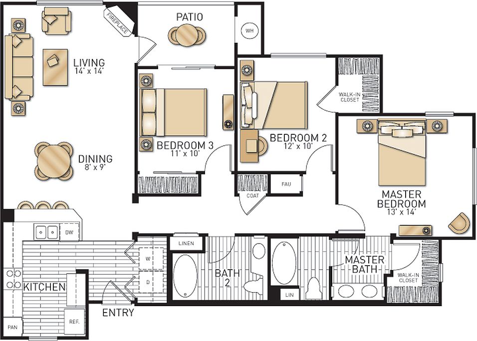 Newport Bluffs Apartment Village Apartment Rentals Newport Beach, CA