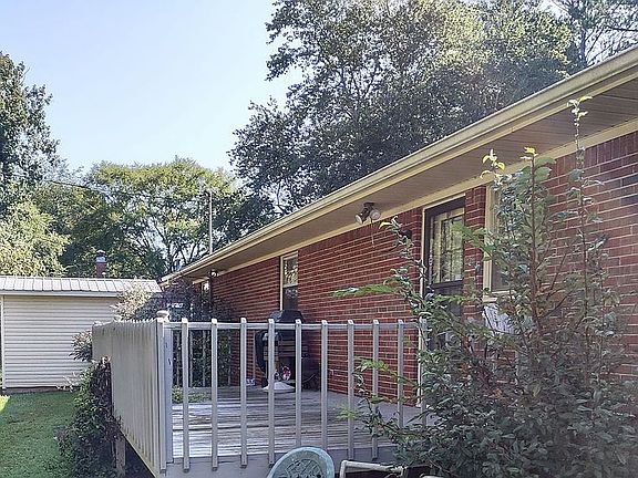 Back elevation large backyard