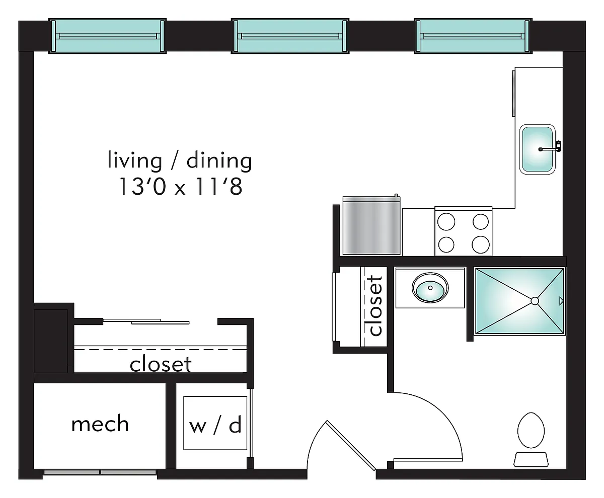 Floor plan SA