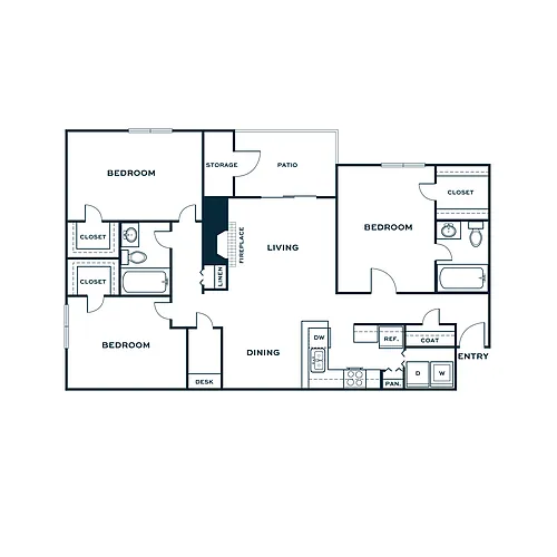 Floor plan C1 Traditional