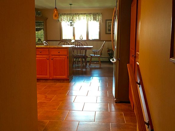 Leading into kitchen