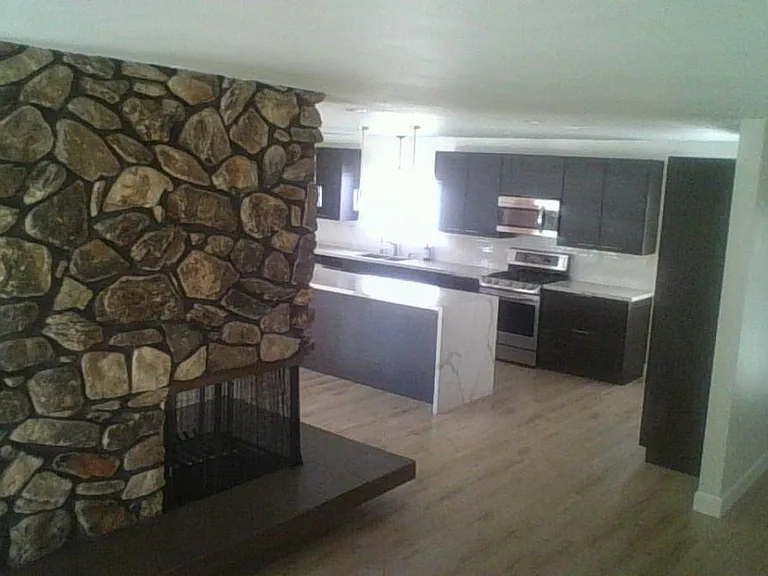 All Stainless Open Kitchen