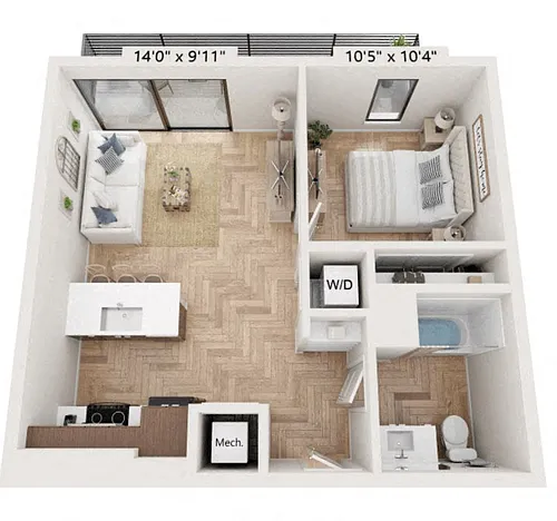 Floor plan The Commerce