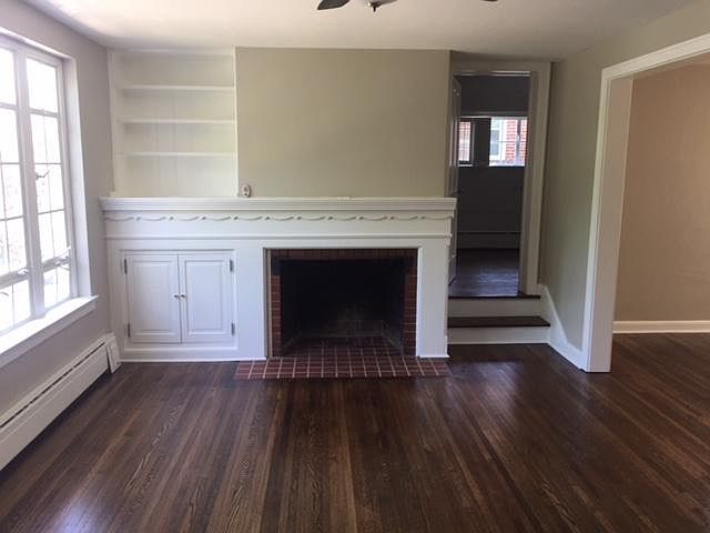 Living Room W/Wood Burning Fireplace