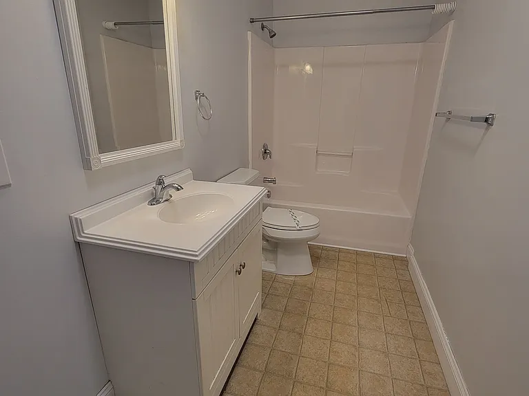 Bathroom: new flooring coming!
