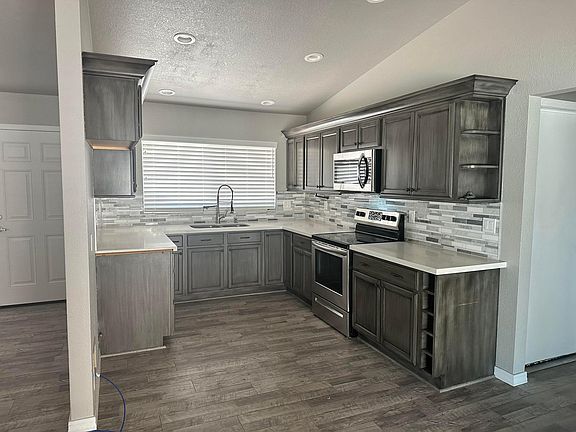 Remodeled kitchen in main house.