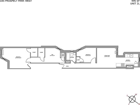 2nd image of 185 Prospect Park W APT 2L