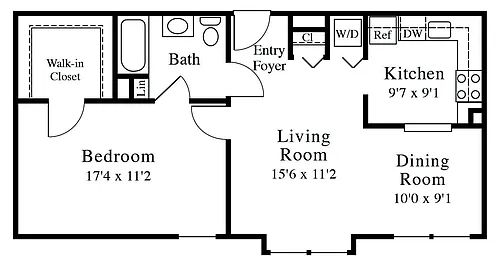 Floor plan V