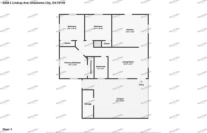 3 bed, 1.0 bath, 816 sqft, $1,150 — Photo 2