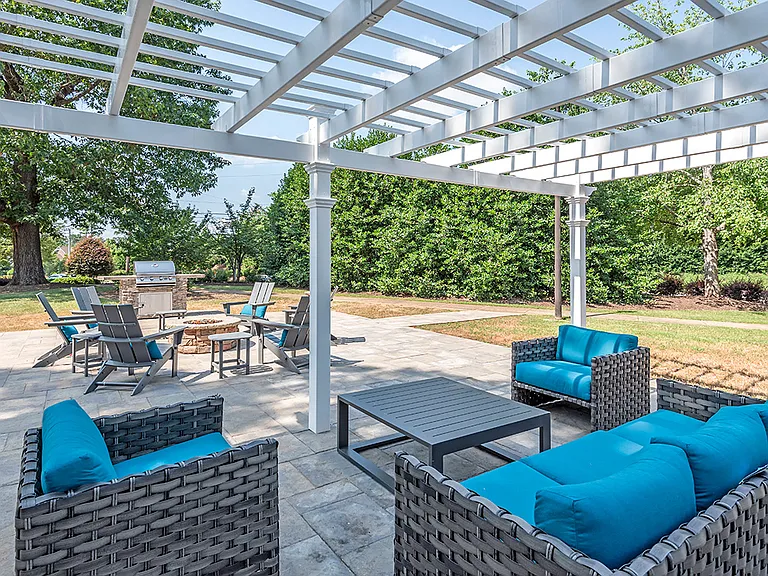 Chairs and Grill Area