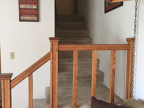 Stairway to the bedrooms 
