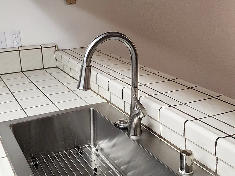 New Kitchen Stainless Sink and Faucet