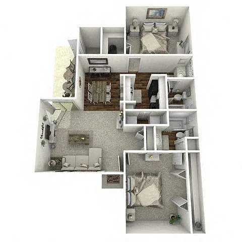 Floor plan B3