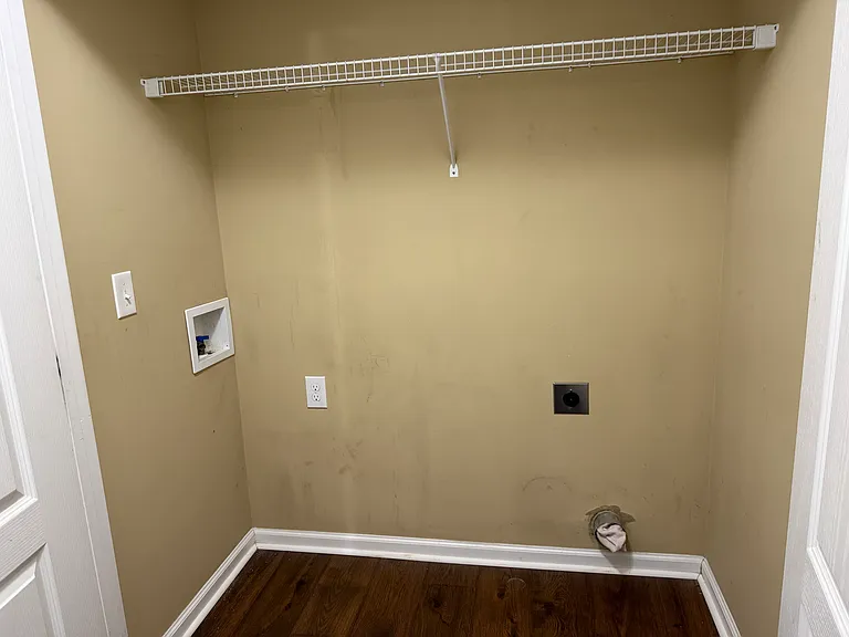 Laundry room. Washer and dryer will be placed in unit prior to rental period.