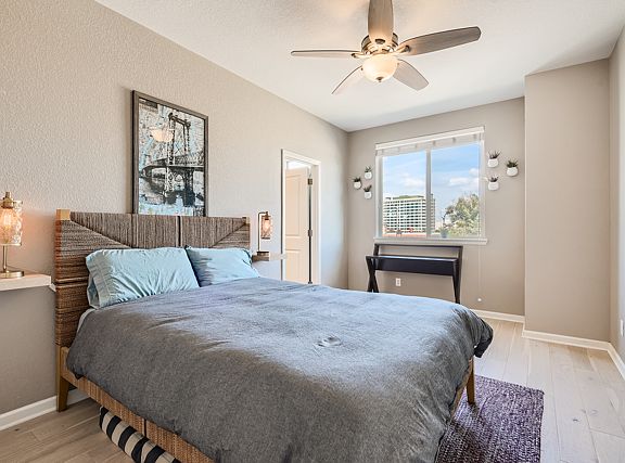 Third floor: Primary bedroom which leads to primary bathroom and walk in closet