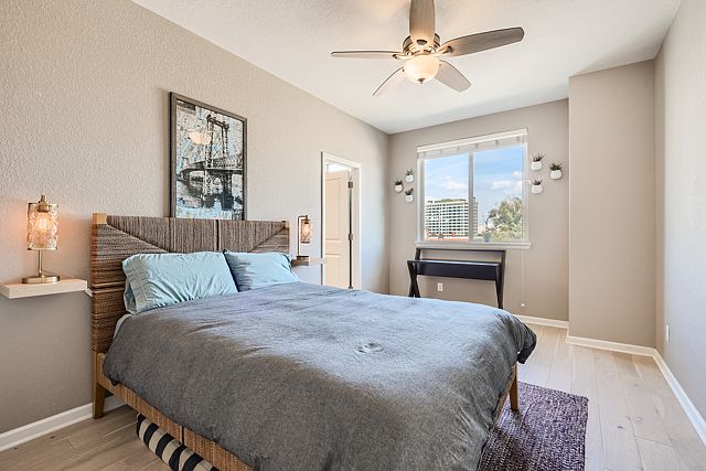 Third floor: Primary bedroom which leads to primary bathroom and walk in closet