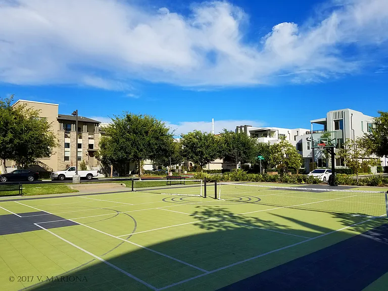 Pickle-ball courts