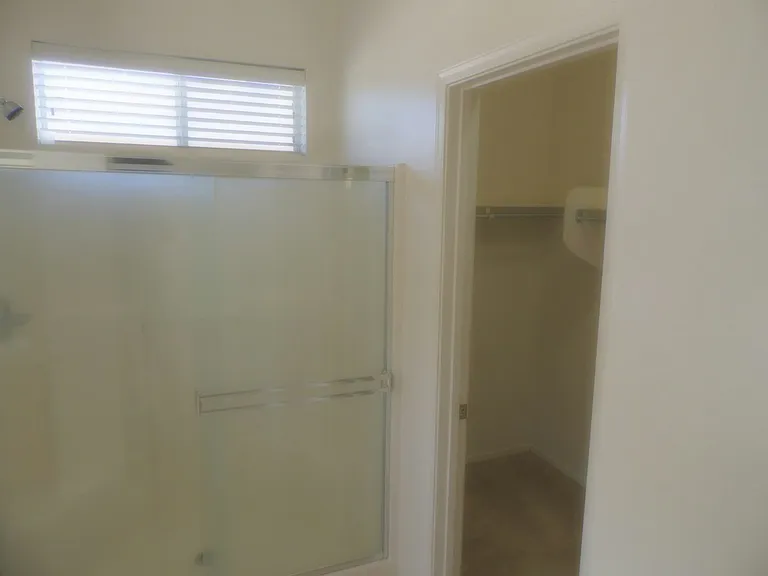 Master walk-in closet