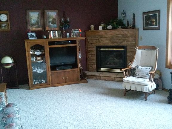 Fireplace to warm by