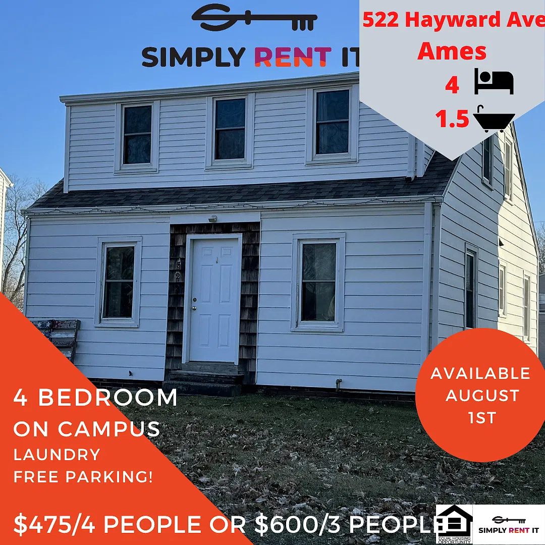 3 or 4 Bedroom On Campus | Free Parking | Aug 2027 — Photo 1