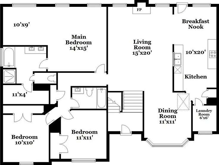 4 bed, 2.0 bath, 2645 sqft, $2,735 — Photo 2