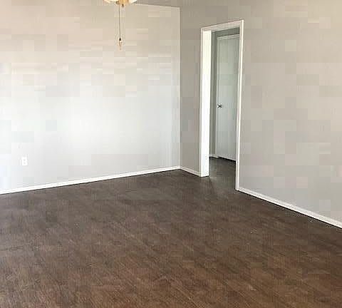 Living Room with new hardwood floors