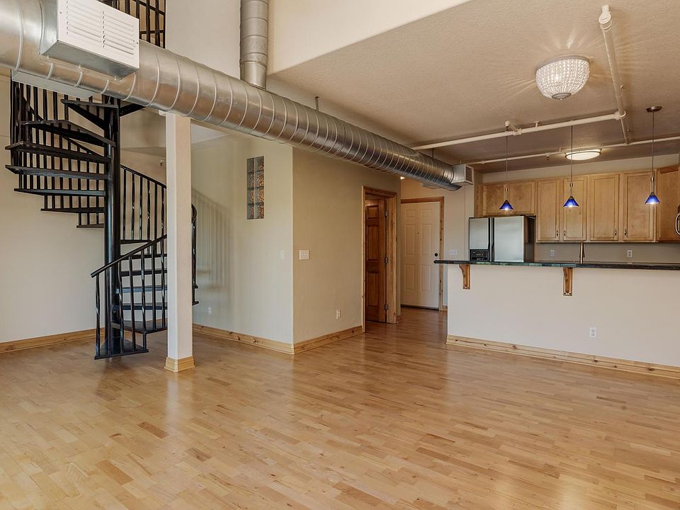 Main floor, open floor plan. View from living room.