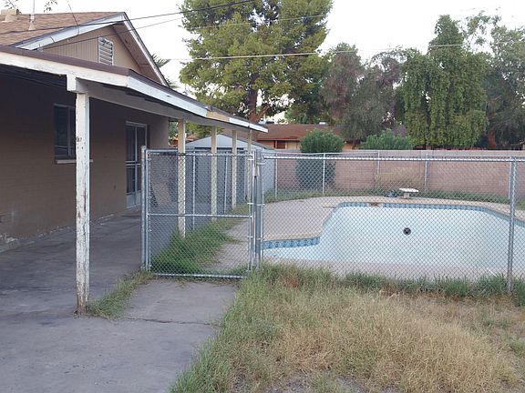 Back yard with Pool