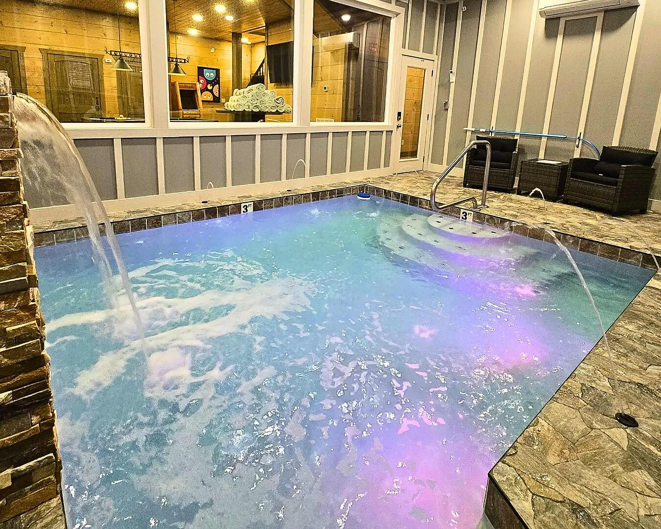 Sleep 36 Mega-Lodge w/ Indoor Pool & Mtn View — Photo 1