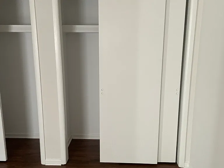 Bedroom closet.