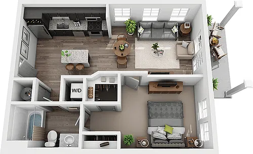 Floor plan Sandal