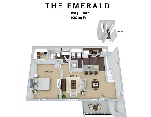 Floor plan The Emerald