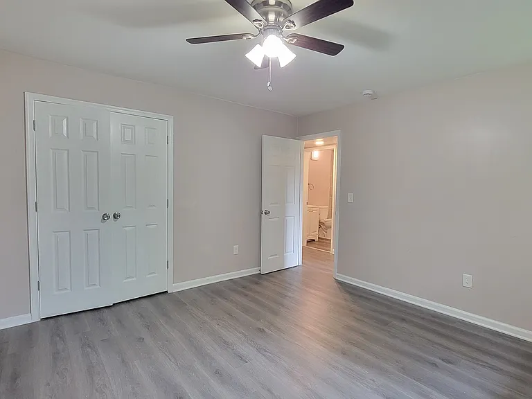Large Spacious bedrooms with double wide closets
