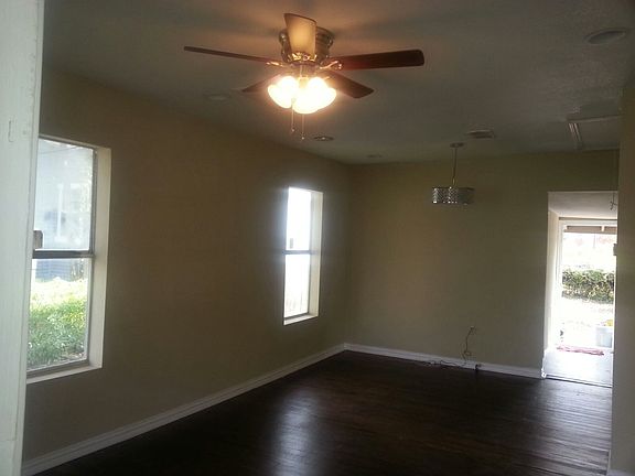 living room and dining room