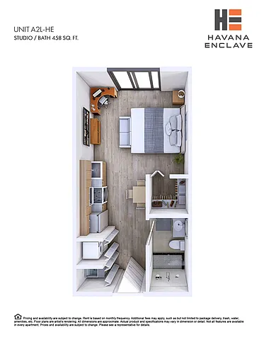 Floor plan A2L-HE