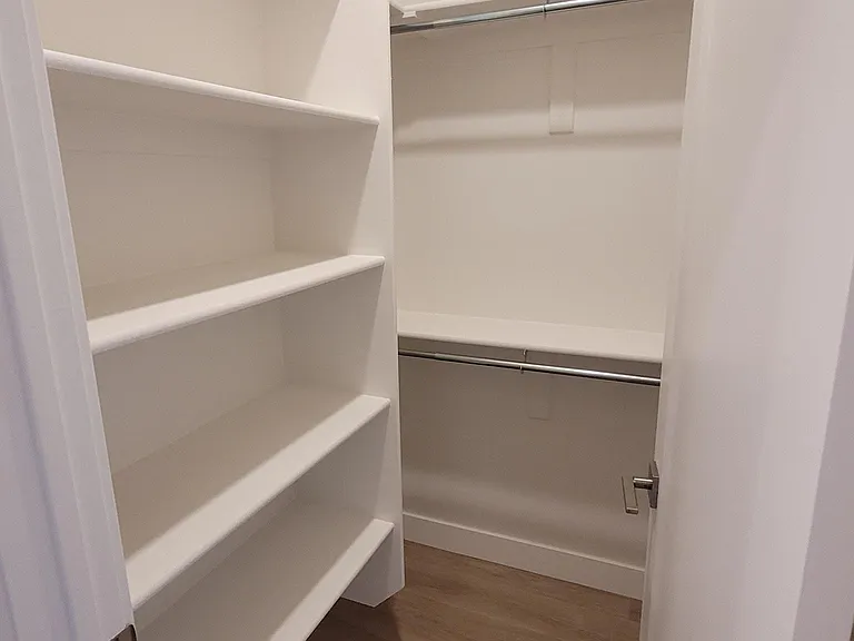 Master walk in closet.