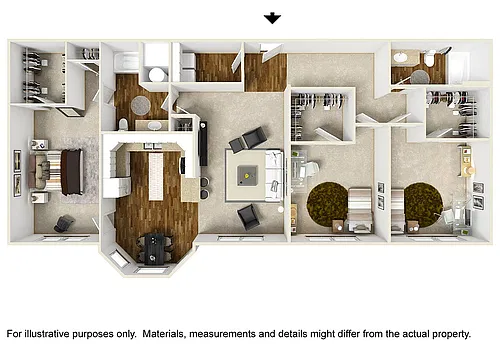 Floor plan C1