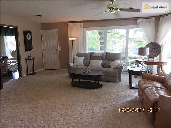 Living Room w/ 2nd Entry Door