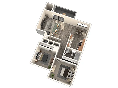 Floor plan Plan B
