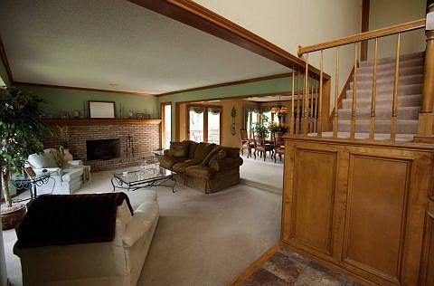 Bright open floorplan