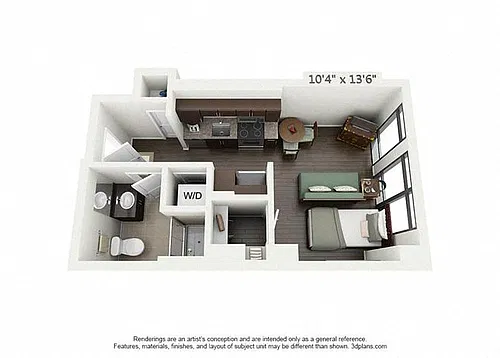 Floor plan E1A