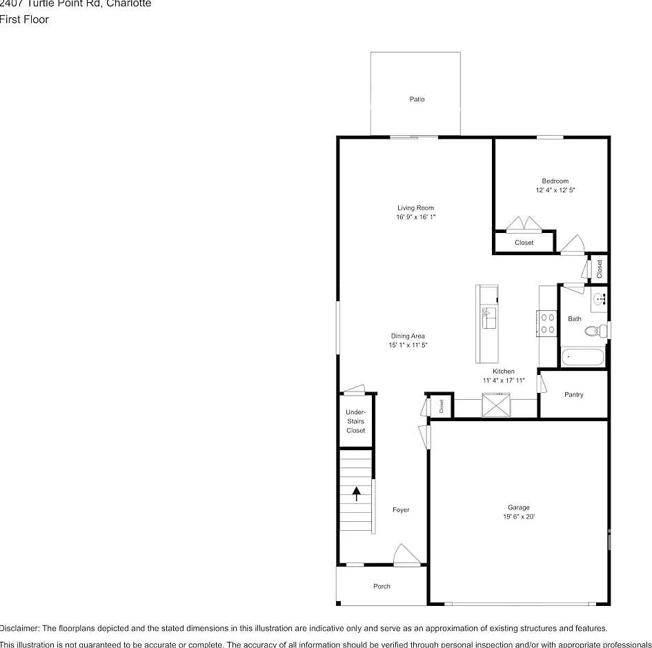 2407 Turtle Point Rd Charlotte, NC 28262 — Photo 2