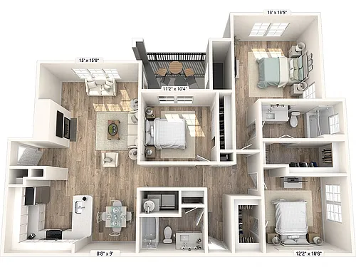 Floor plan Amsterdam