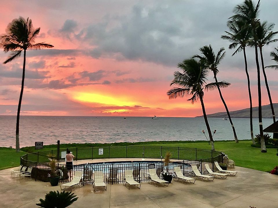 Sunset from balcony 