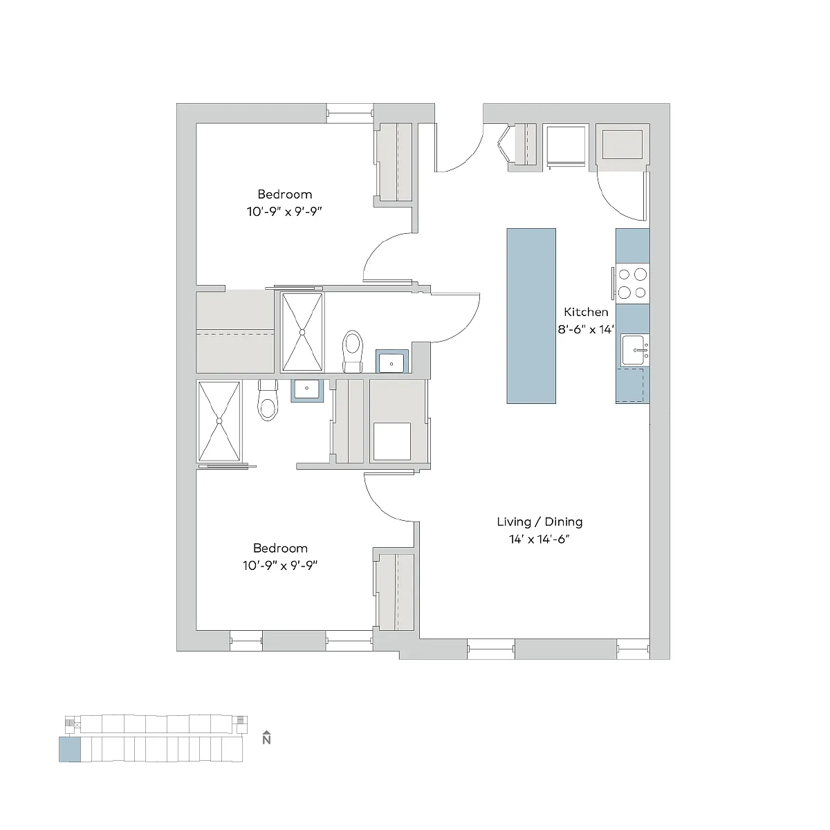 Floor plan 3435-2bc